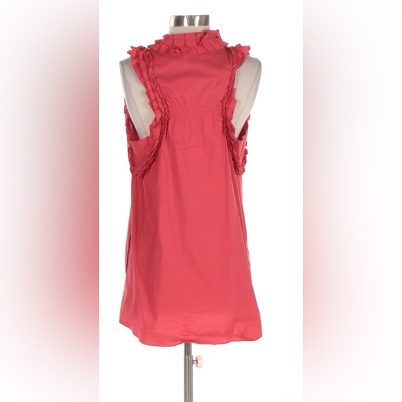 BCBGMaxAzria Ruffled Sleeveless Top - Picture 3 of 6